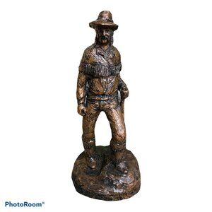 Monfort 1976 Scout Original Hydro stone Western Sculpture‎ 13.5” Bronze Coloring